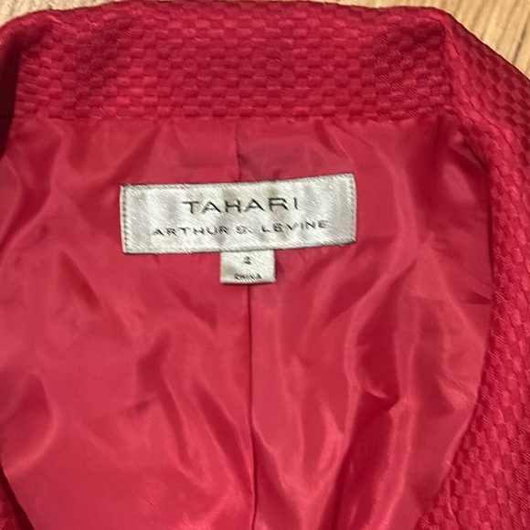 Tahari ASL business Women’s sets skirt blazer size 4, 4p 6 GORGEOUS - Picture 4 of 16